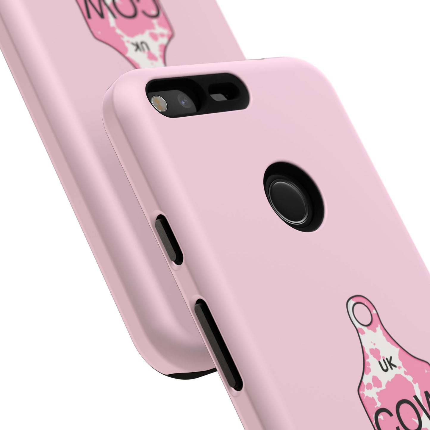 Android pink ear tag case
