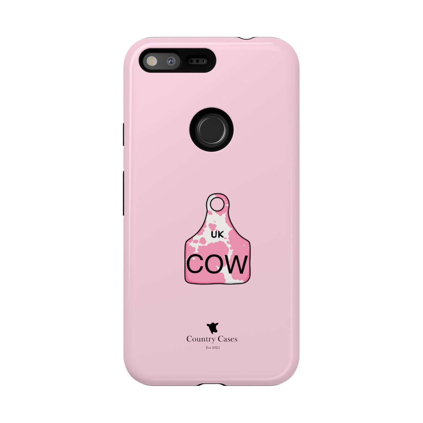 Android pink ear tag case