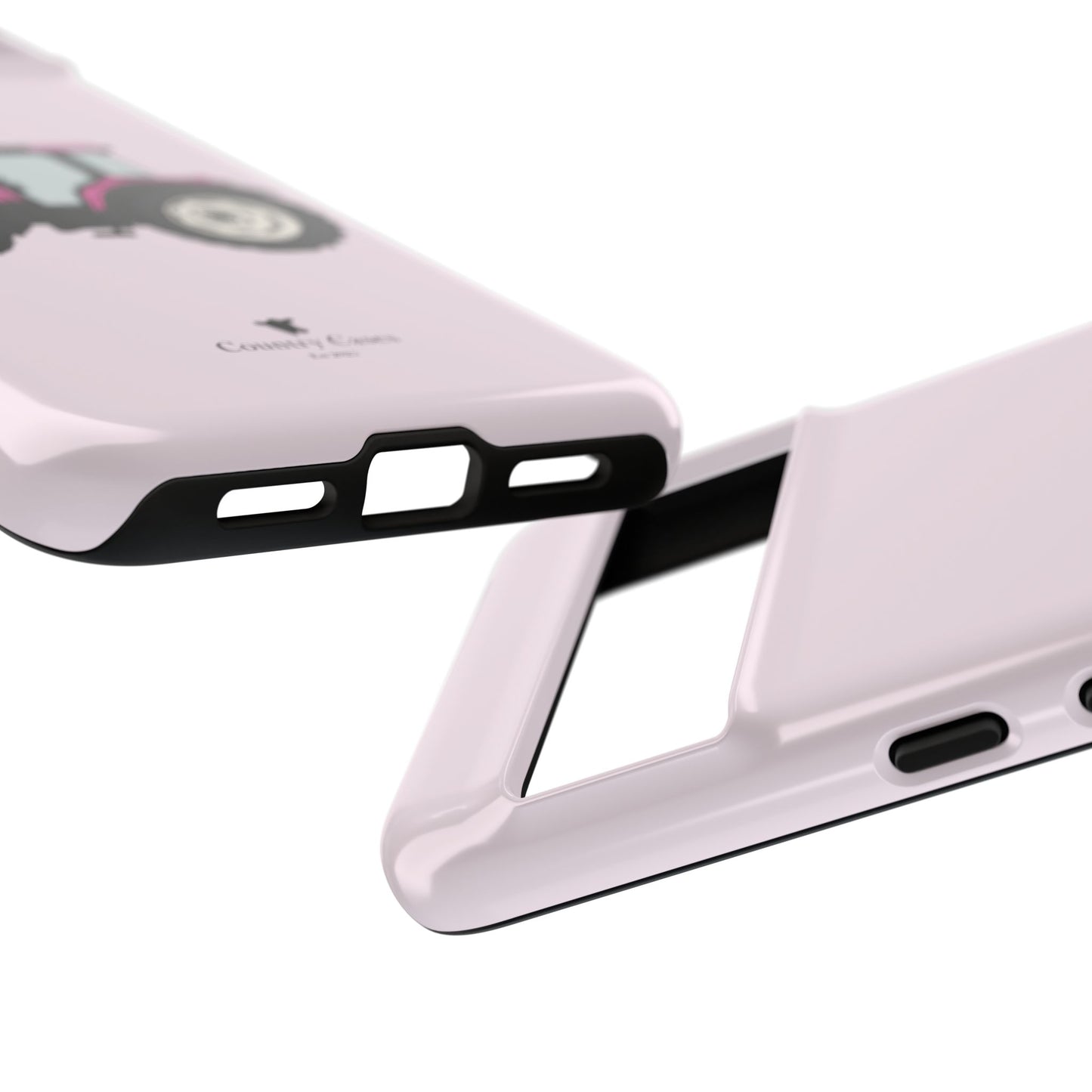 Android pink tractor case