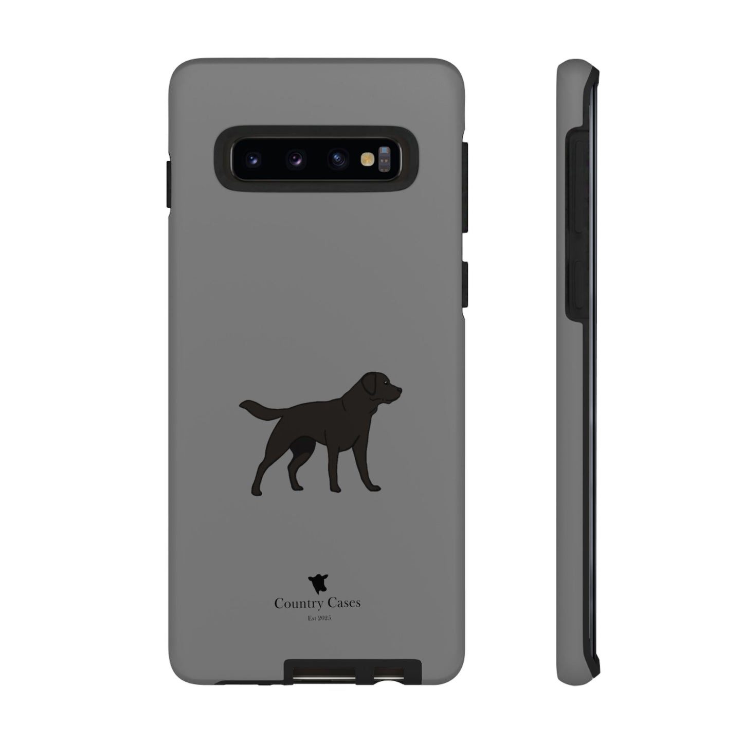 Android black Labrador case