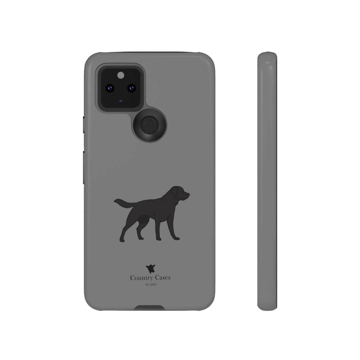 Android black Labrador case