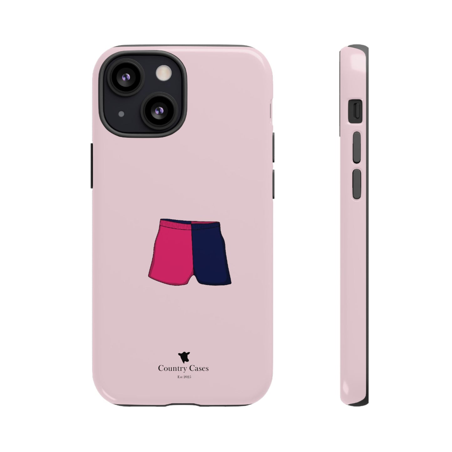 Two toned short phone case