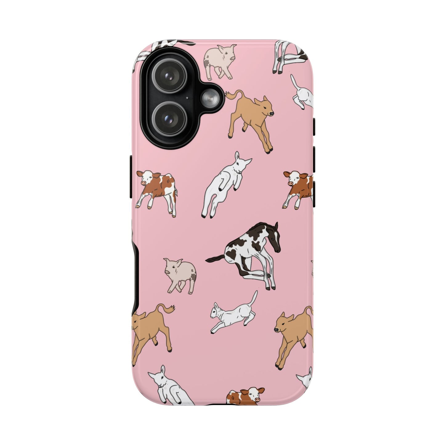 Farmyard Friends Pink Case