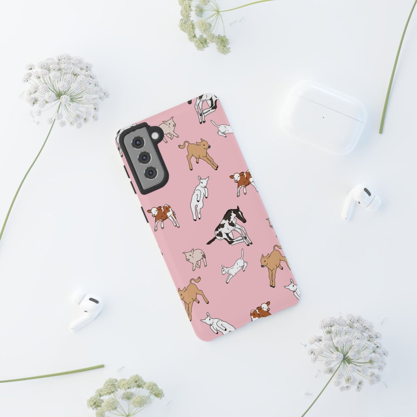 Android Farmyard Friends Pink Case