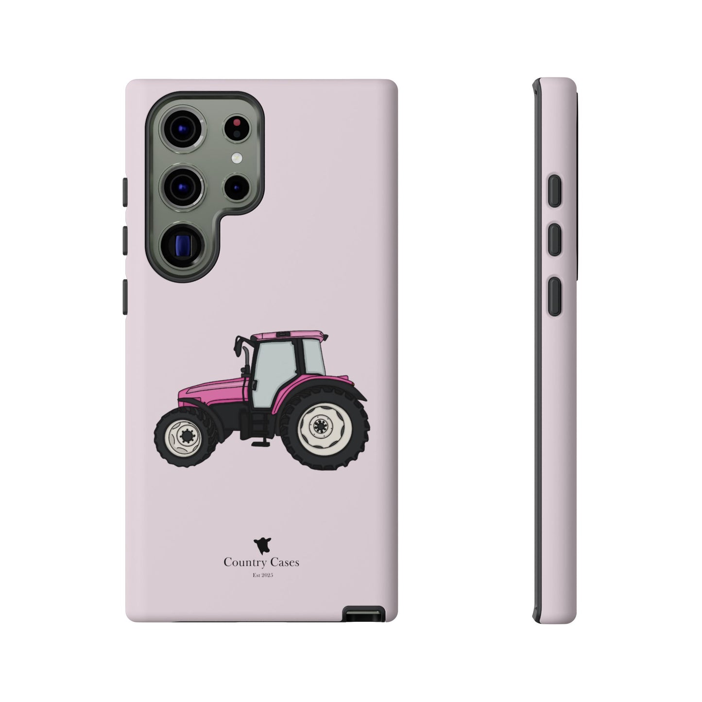 Android pink tractor case