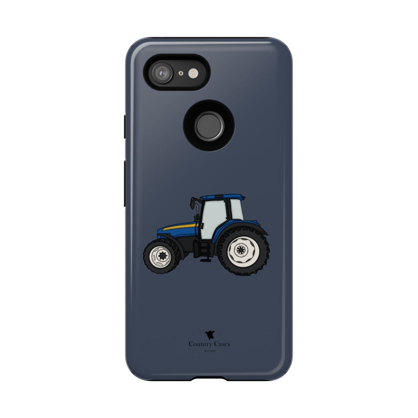 Android blue tractor case