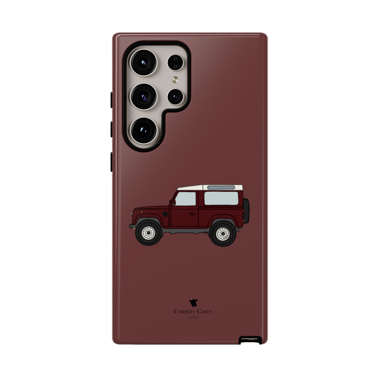 Android berry red landy case