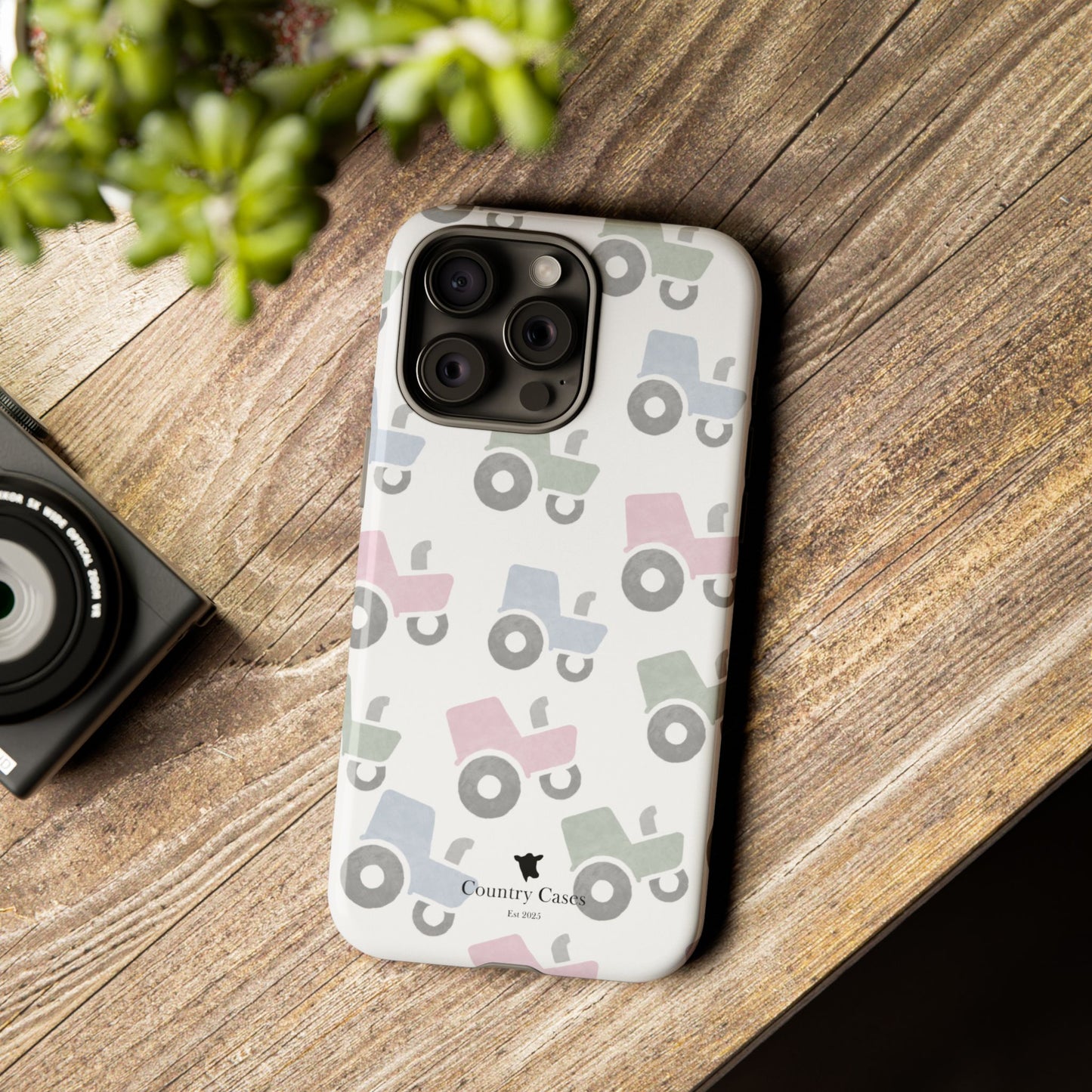 Pastel Tractor Case