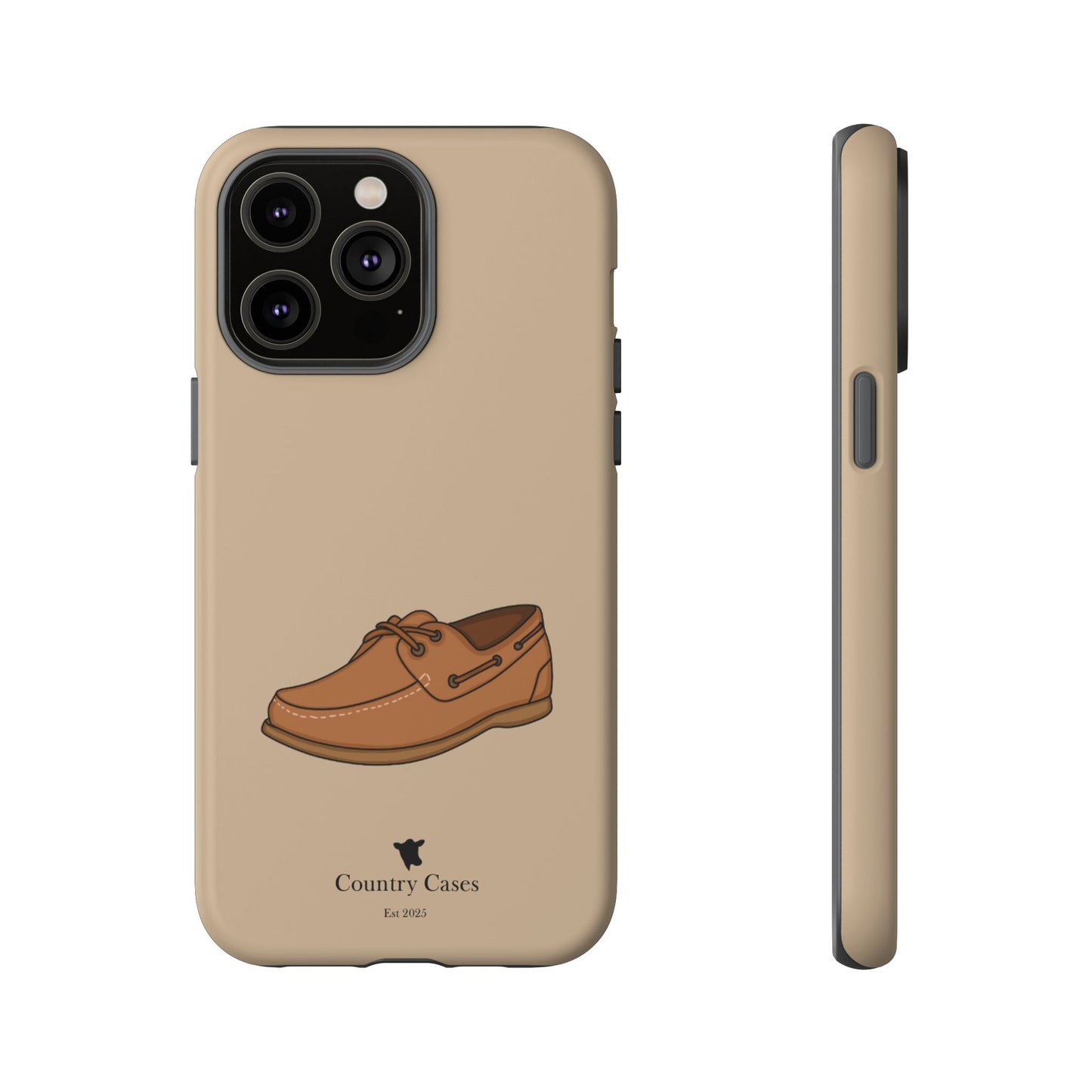 Classic boat shoe phone case
