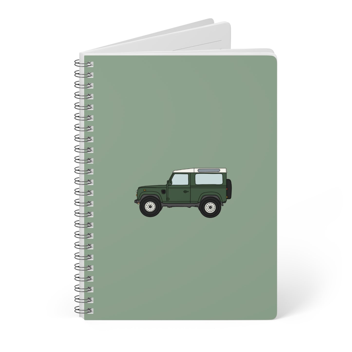 Green landy notebook