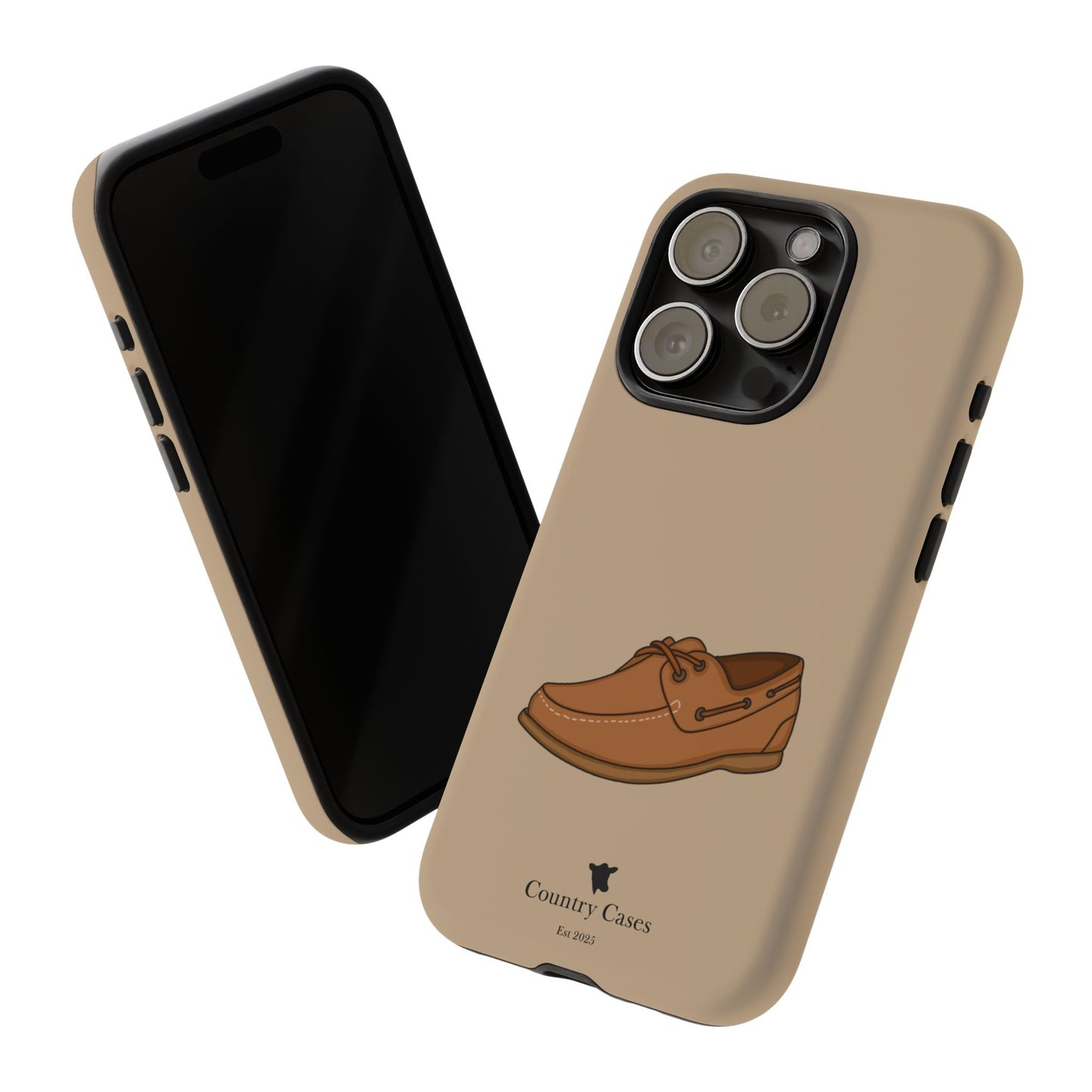 Classic boat shoe phone case