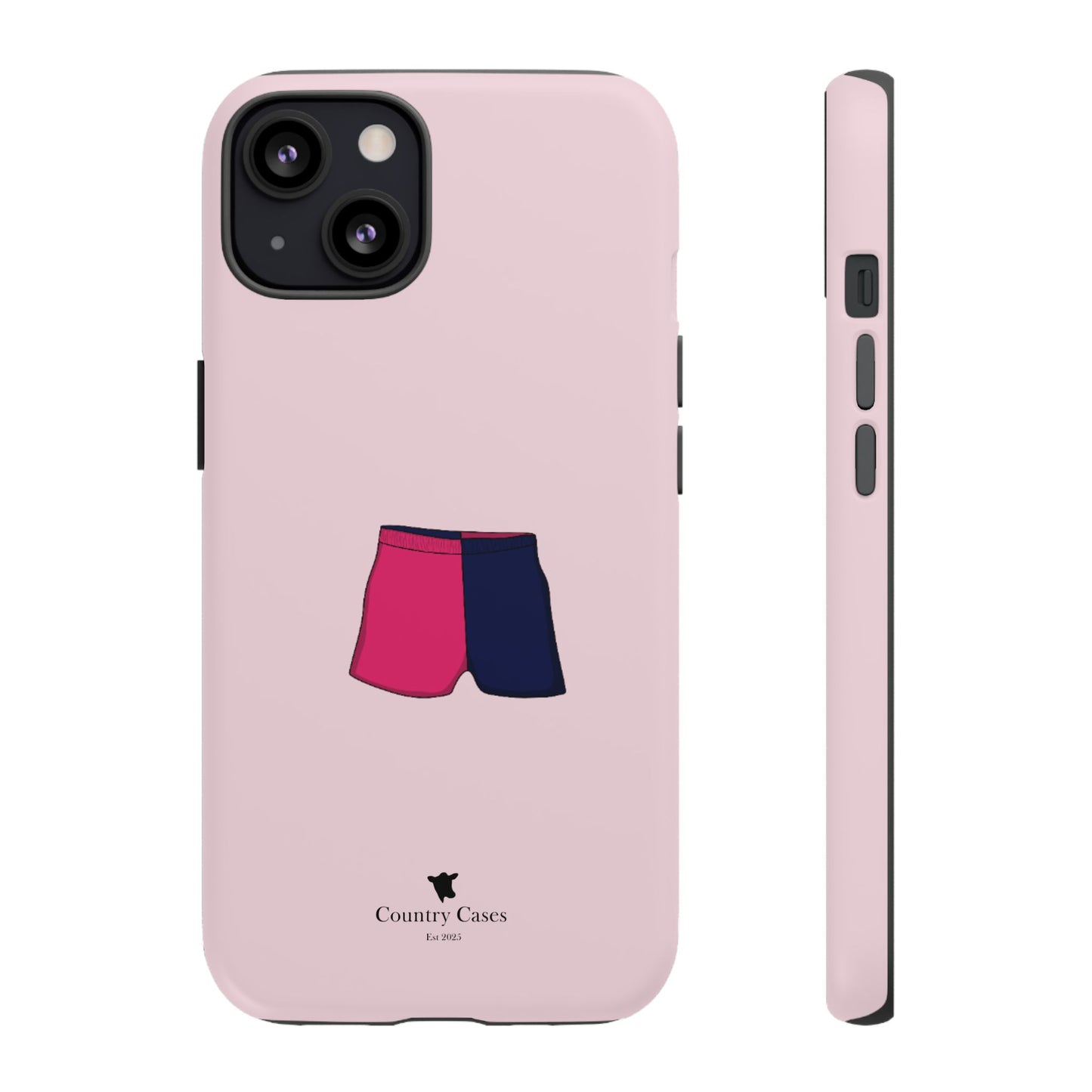 Two toned short phone case