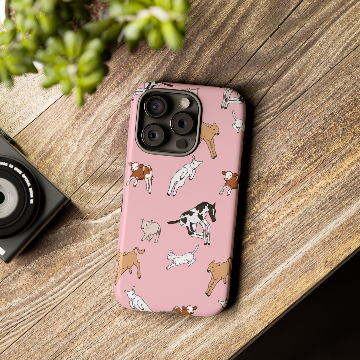 Farmyard Friends Pink Case