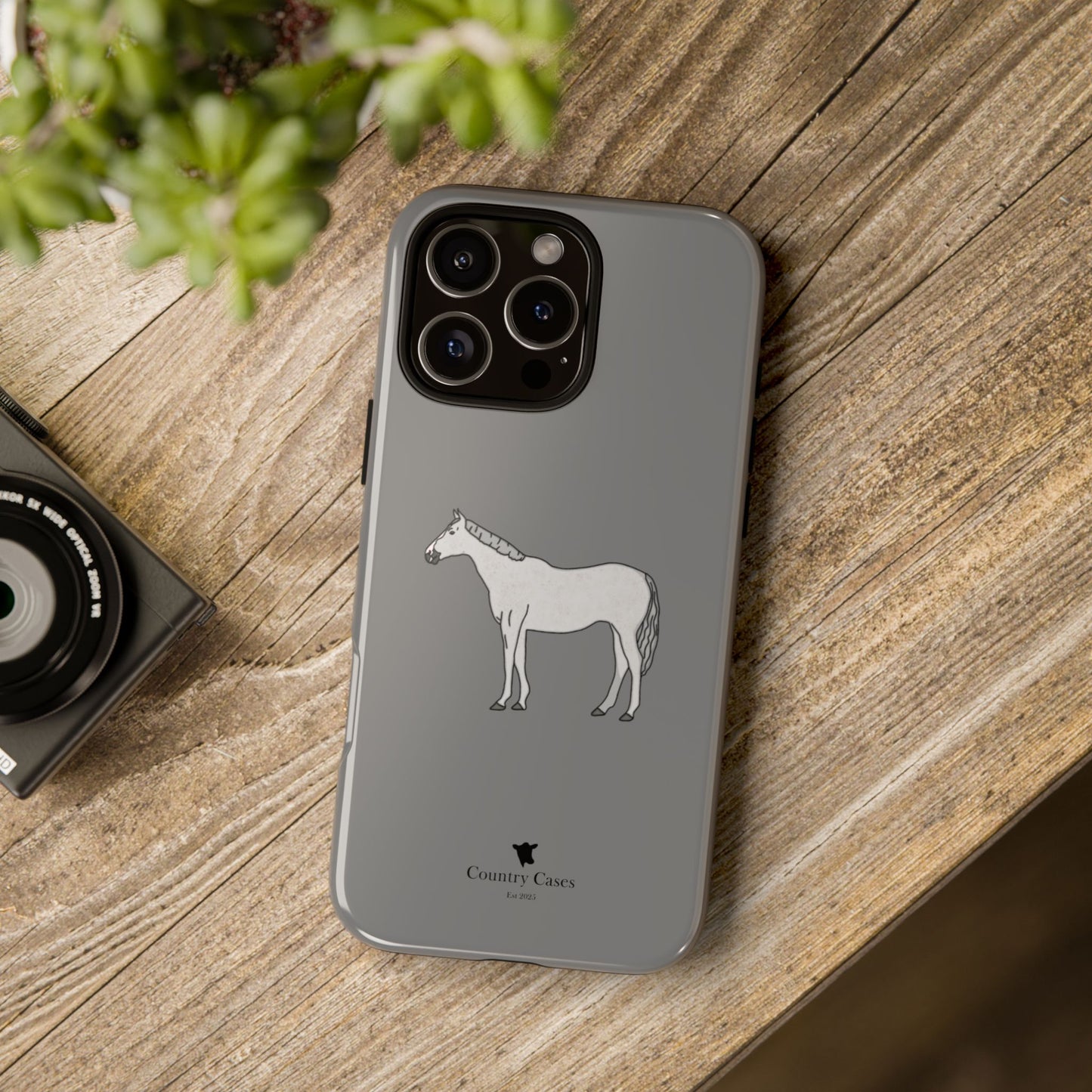 Grey horse case