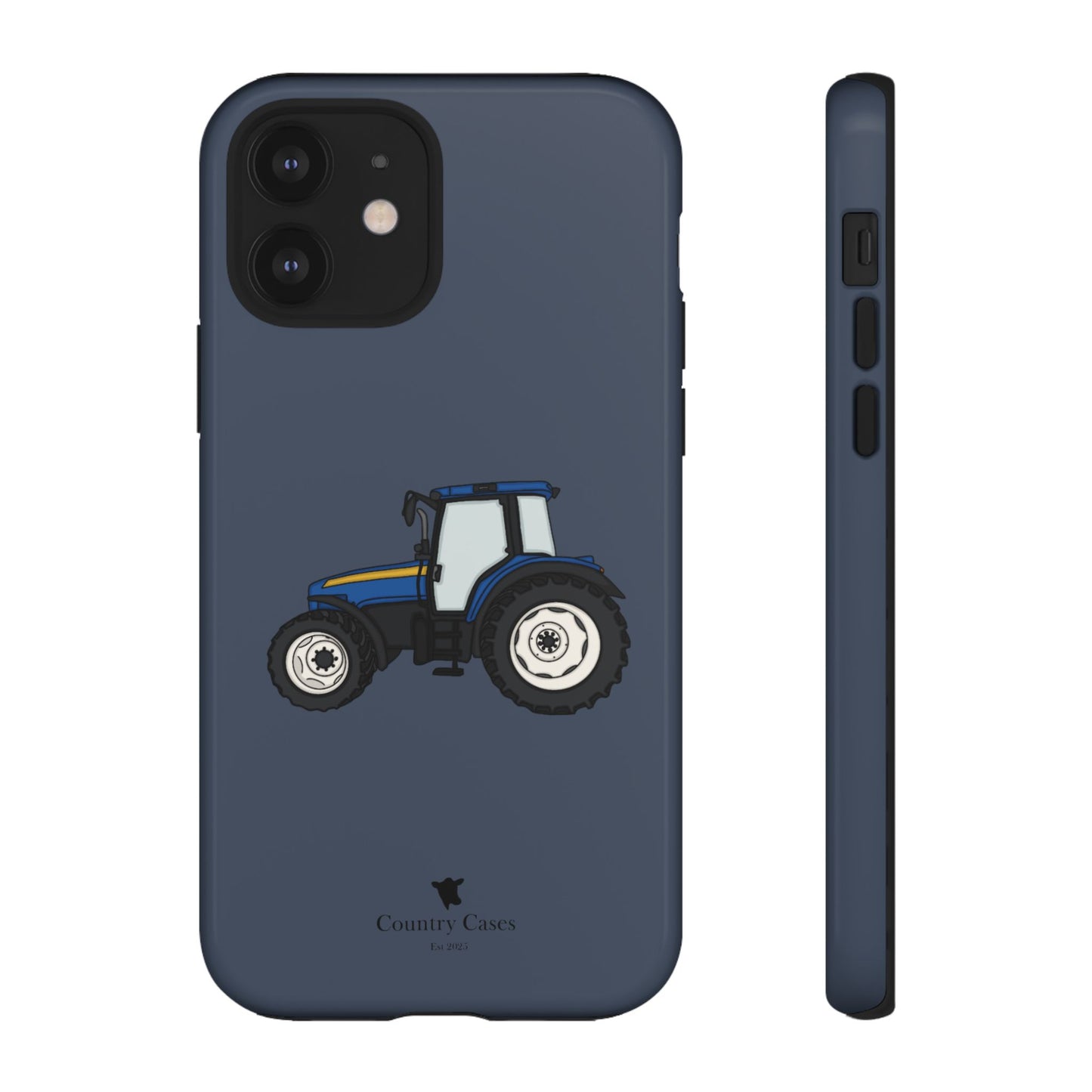 Blue tractor case