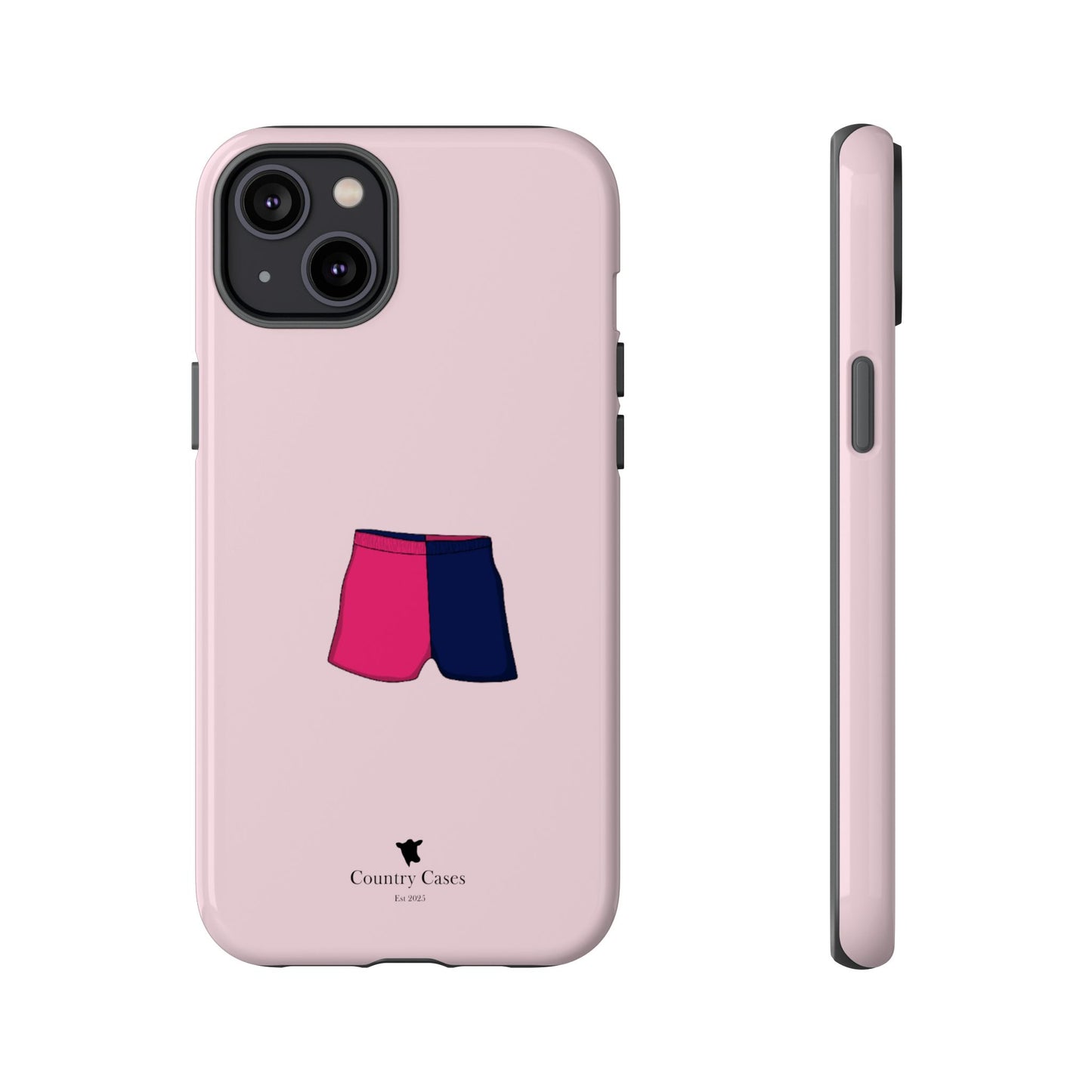 Two toned short phone case