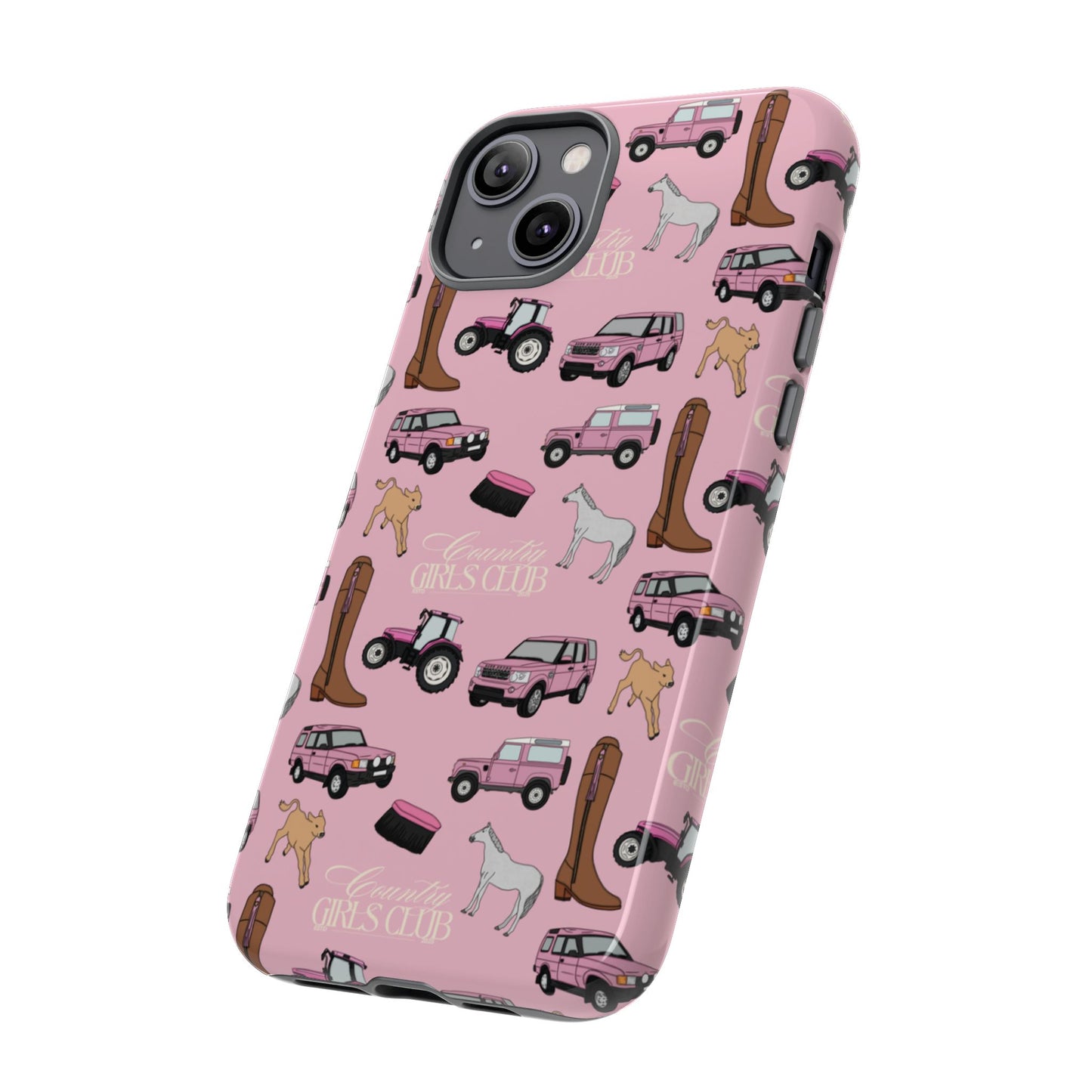 Pink Country Girls Club Case
