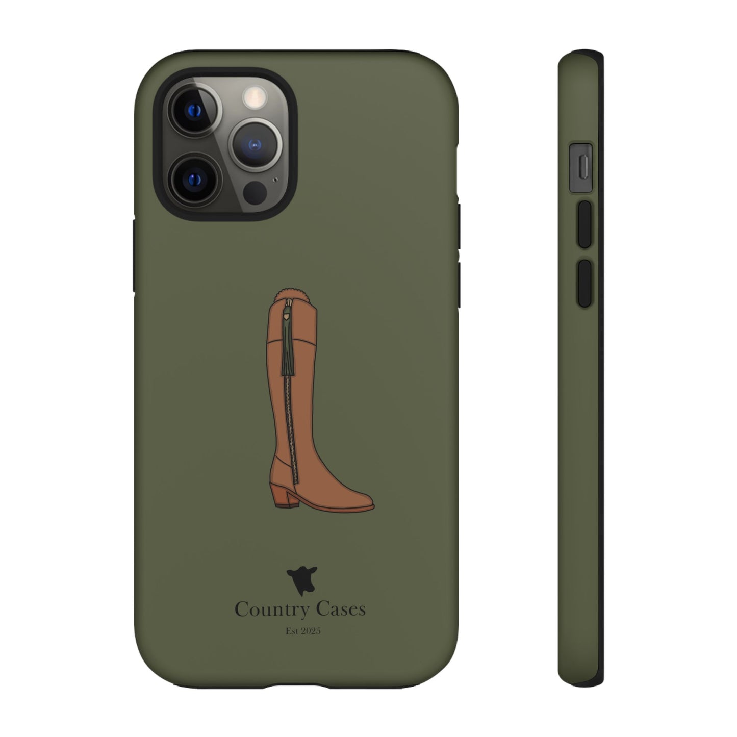 Green country boot case