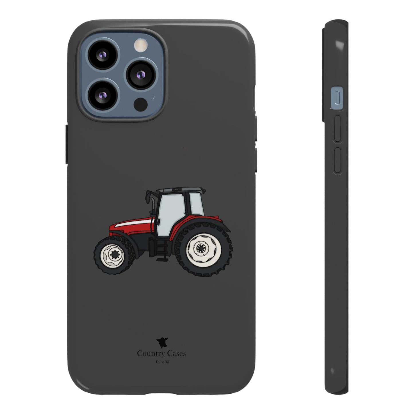 Red tractor case
