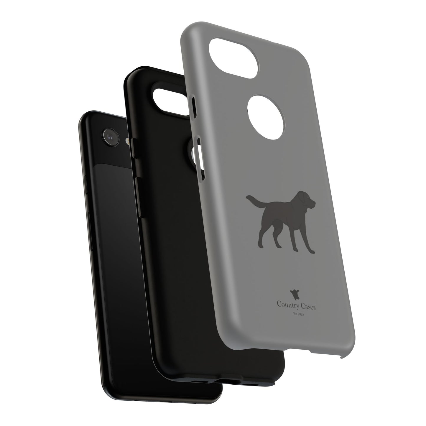 Android black Labrador case
