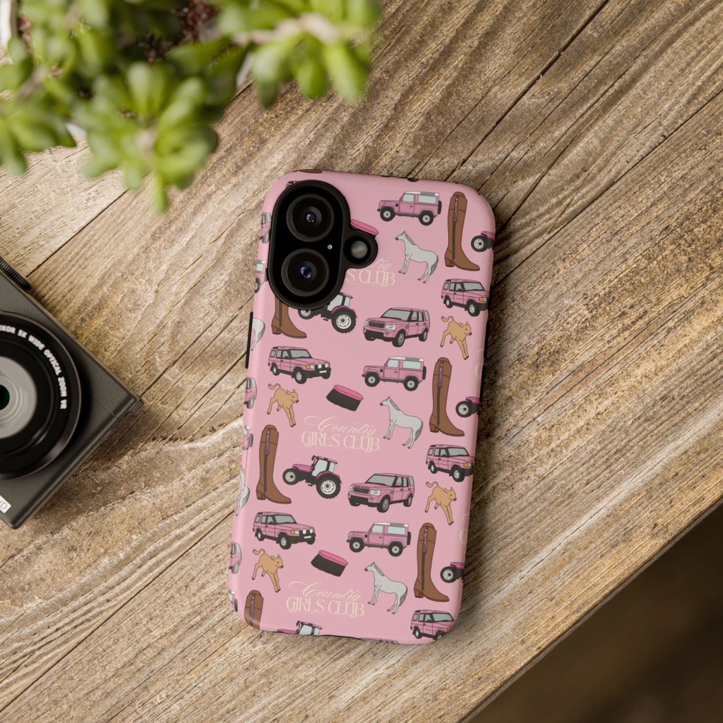 Pink Country Girls Club Case