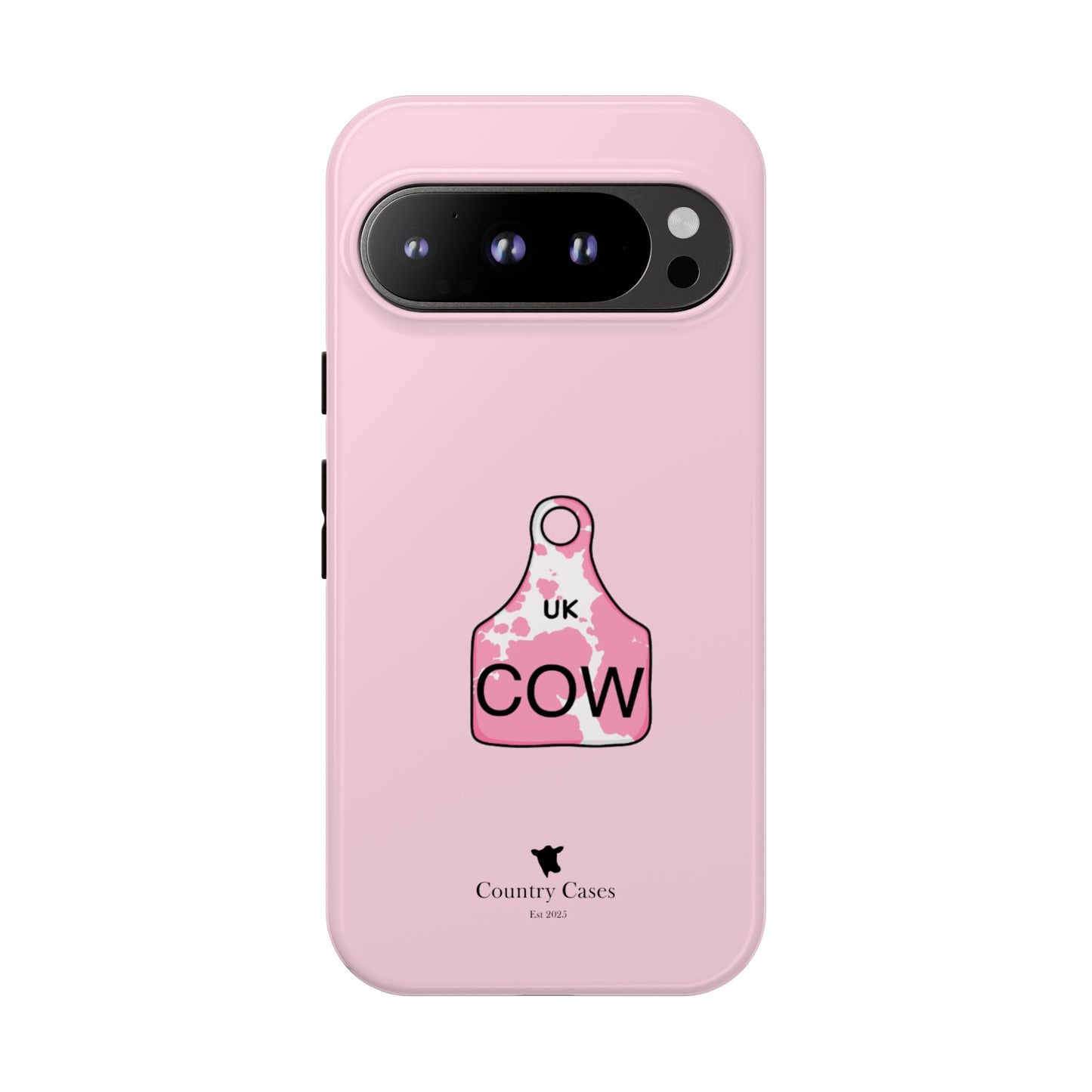 Android pink ear tag case