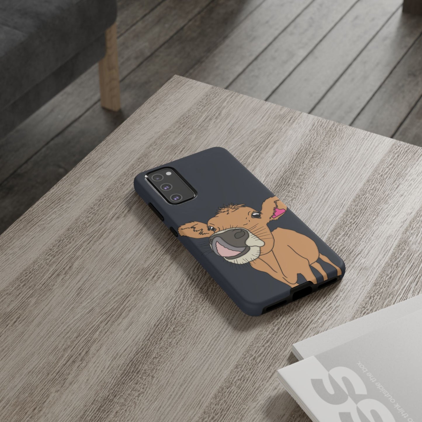 Navy jersey android case