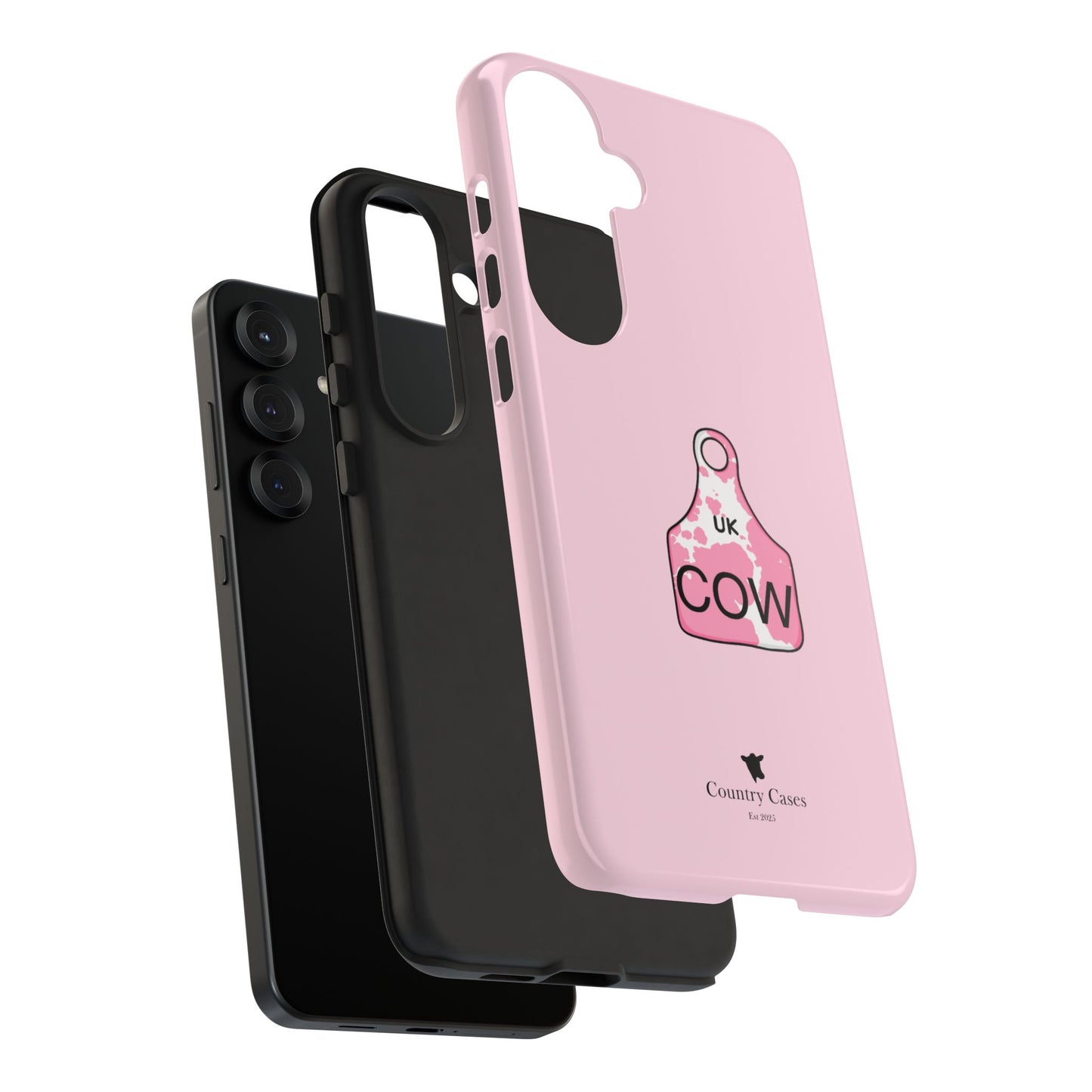 Android pink ear tag case