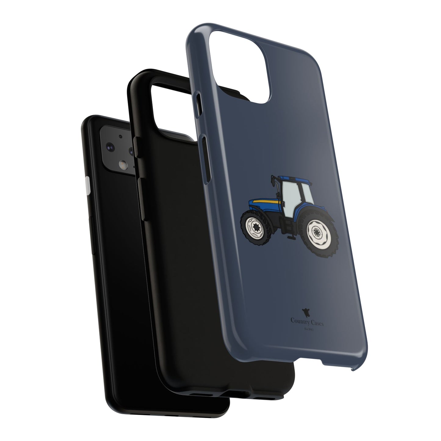 Android blue tractor case