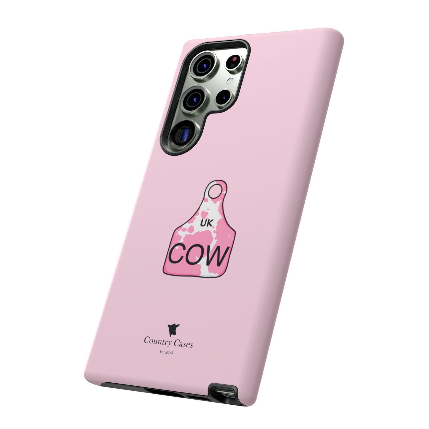 Android pink ear tag case