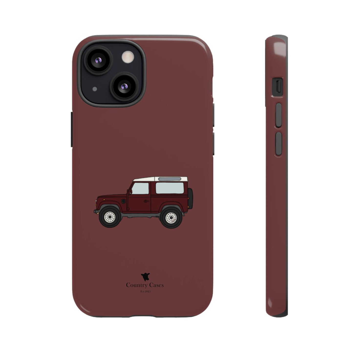 Berry red landy case