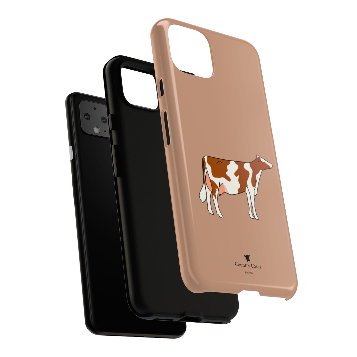 Android red and white Holstein case