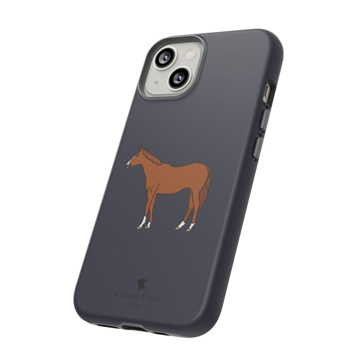 Chestnut horse case