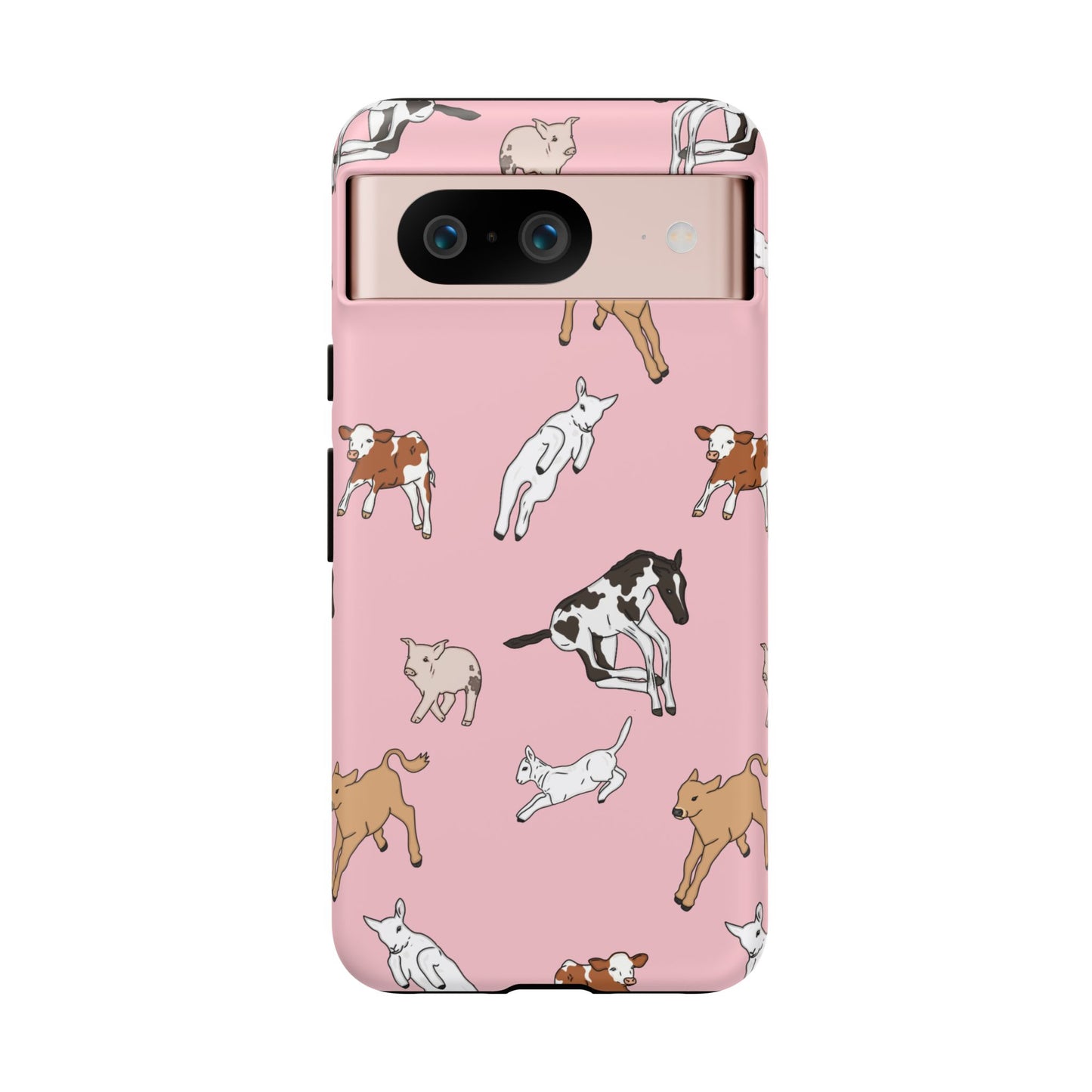 Android Farmyard Friends Pink Case