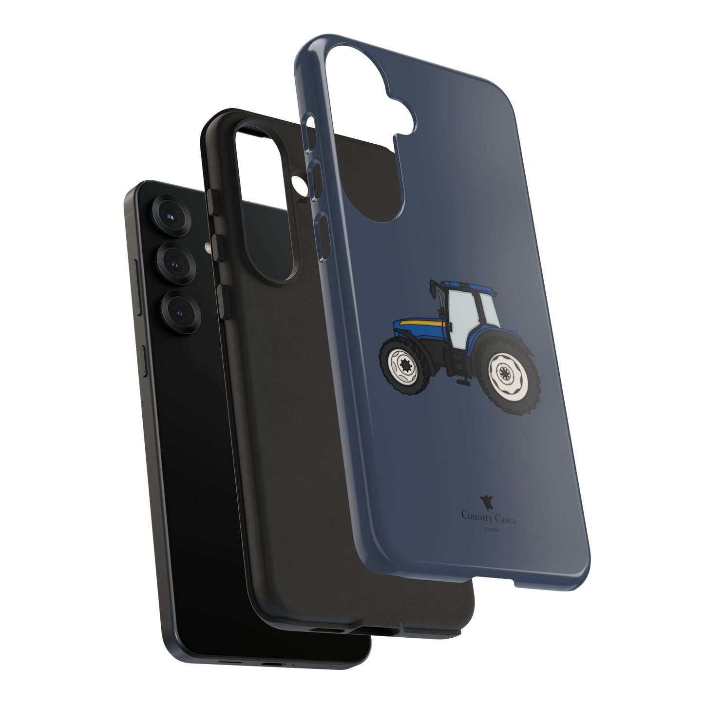 Android blue tractor case
