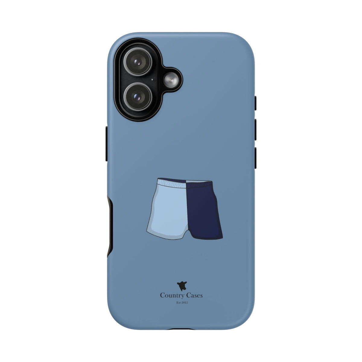 Blue Shorts Case