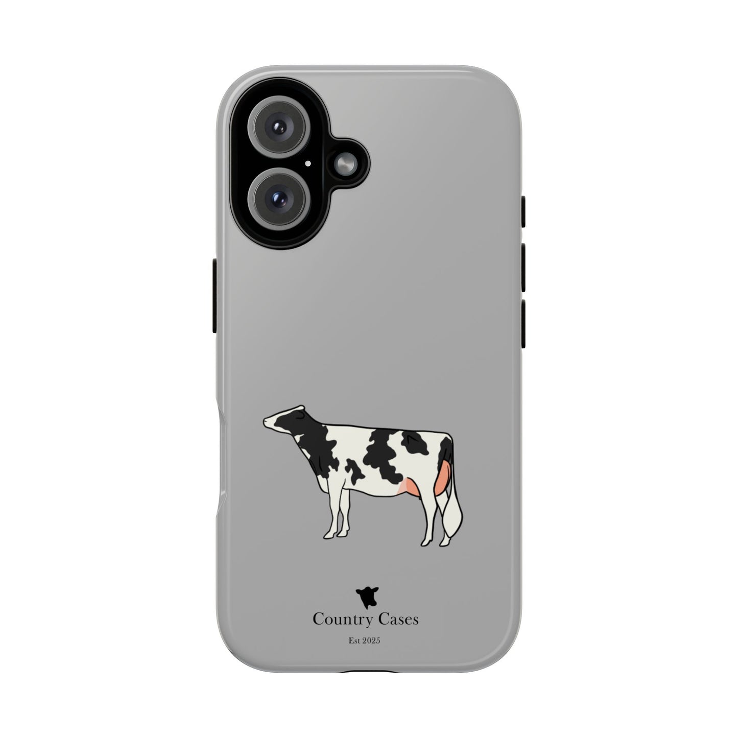 Black and white Holstein case