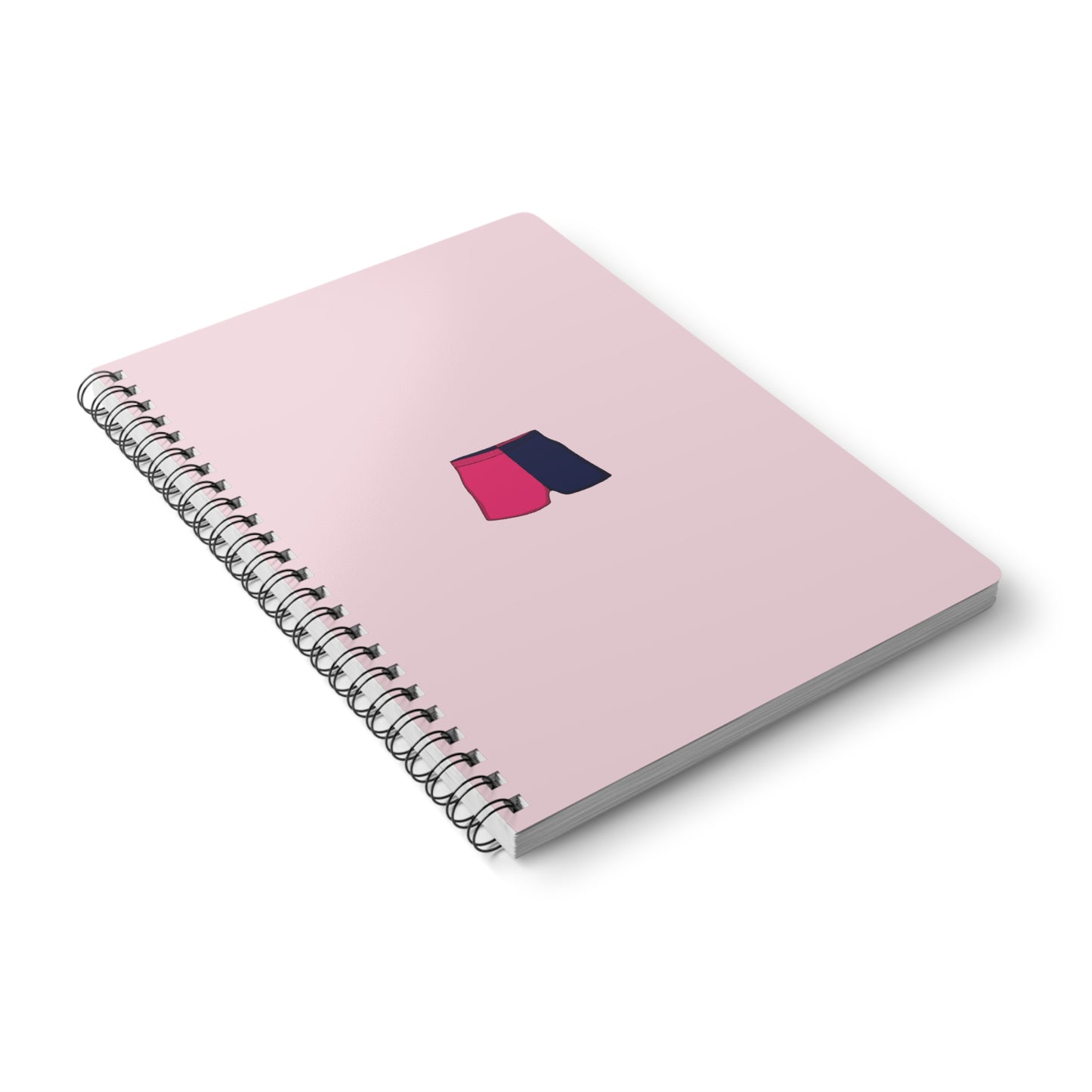Two toned shorts notebook