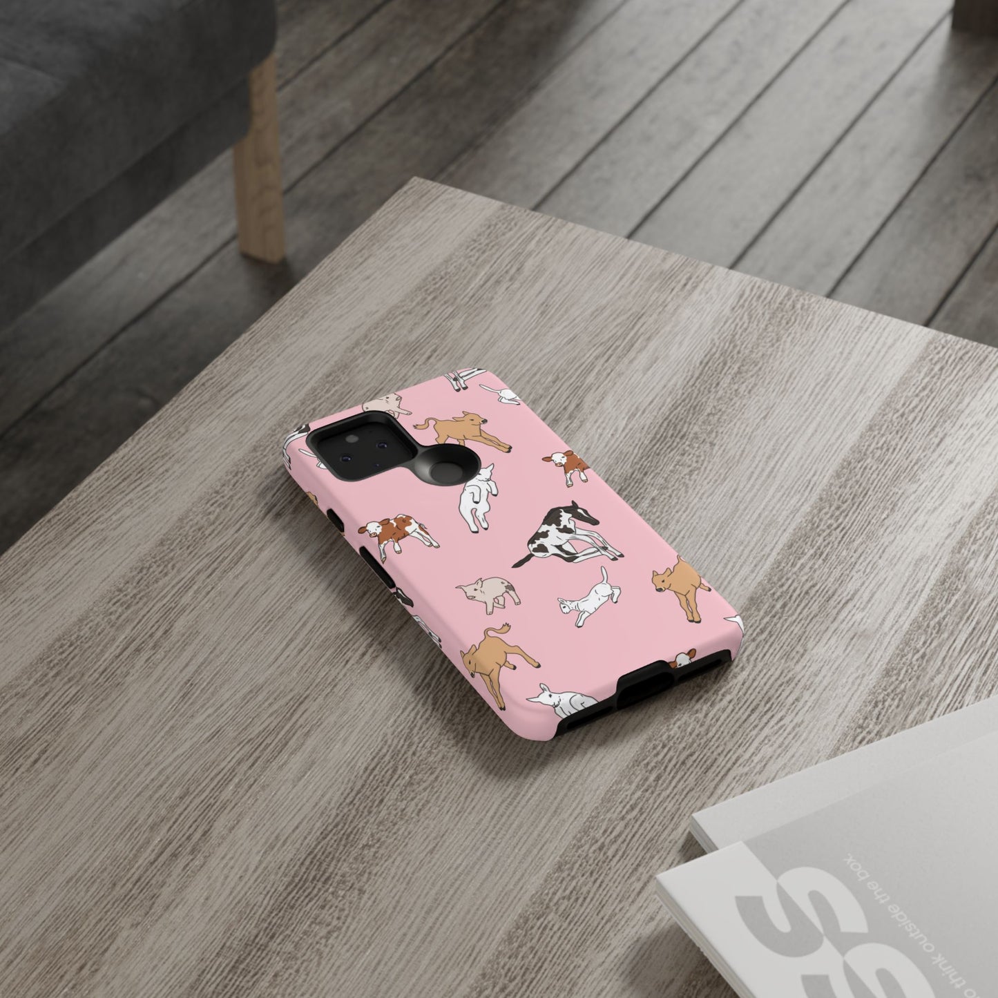 Android Farmyard Friends Pink Case