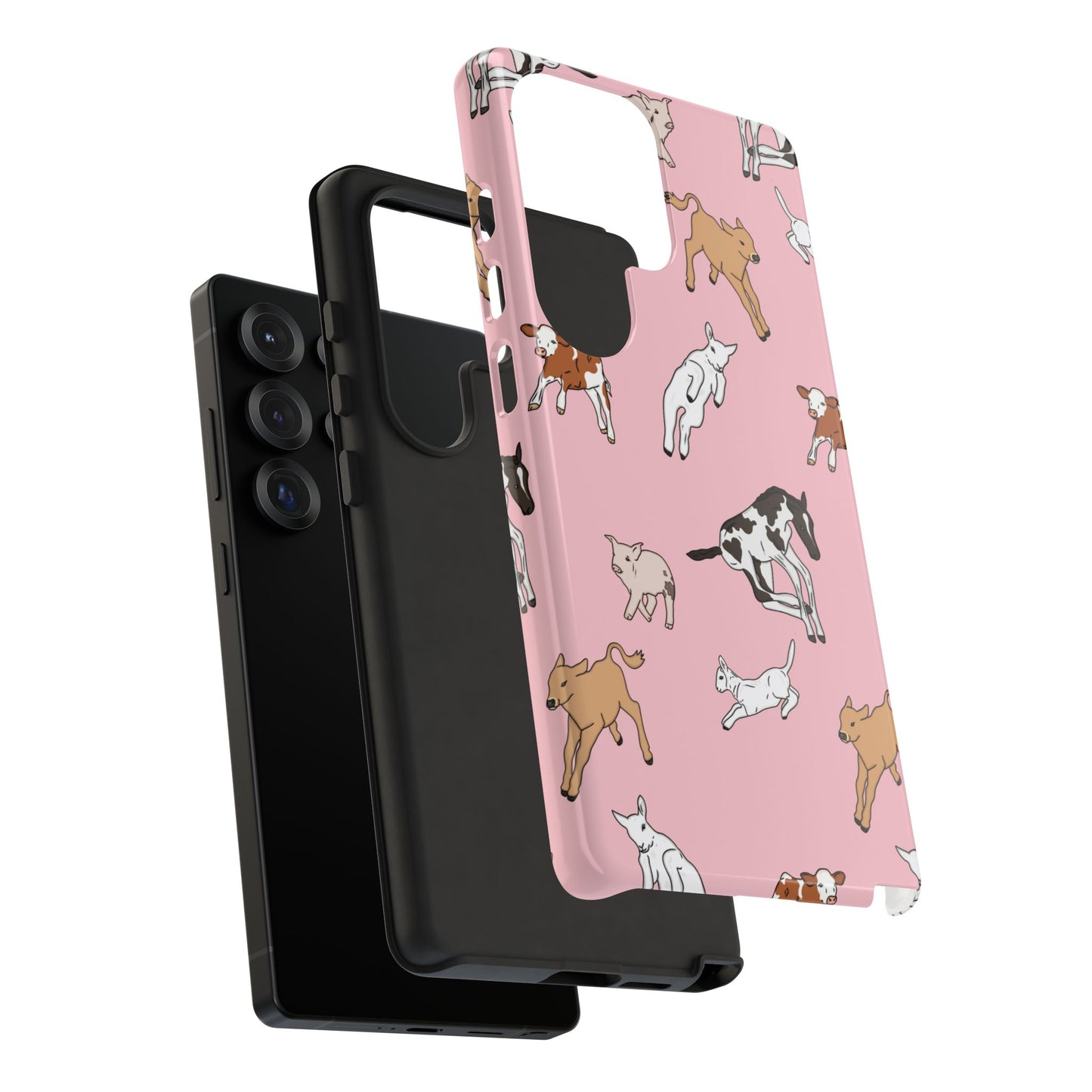 Android Farmyard Friends Pink Case