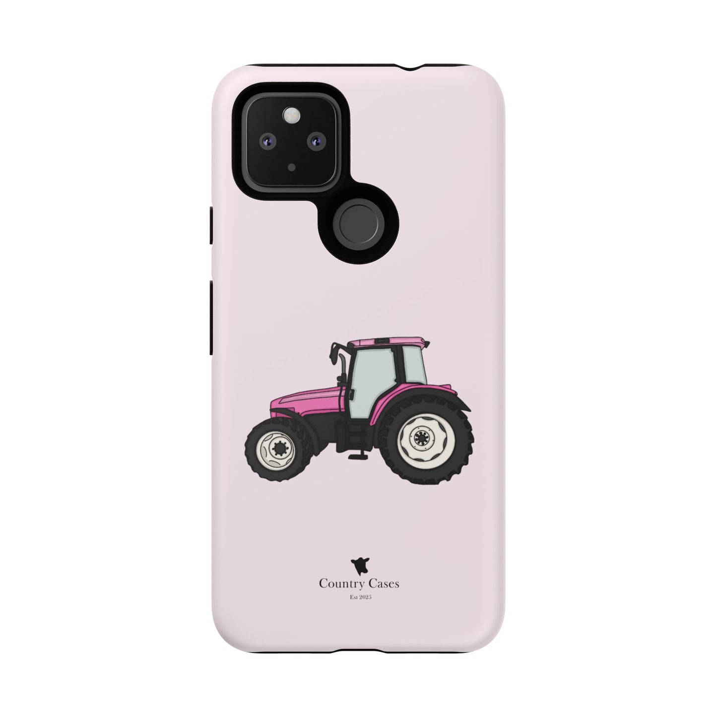 Android pink tractor case