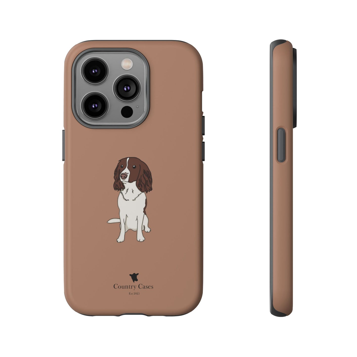 Brown spaniel case