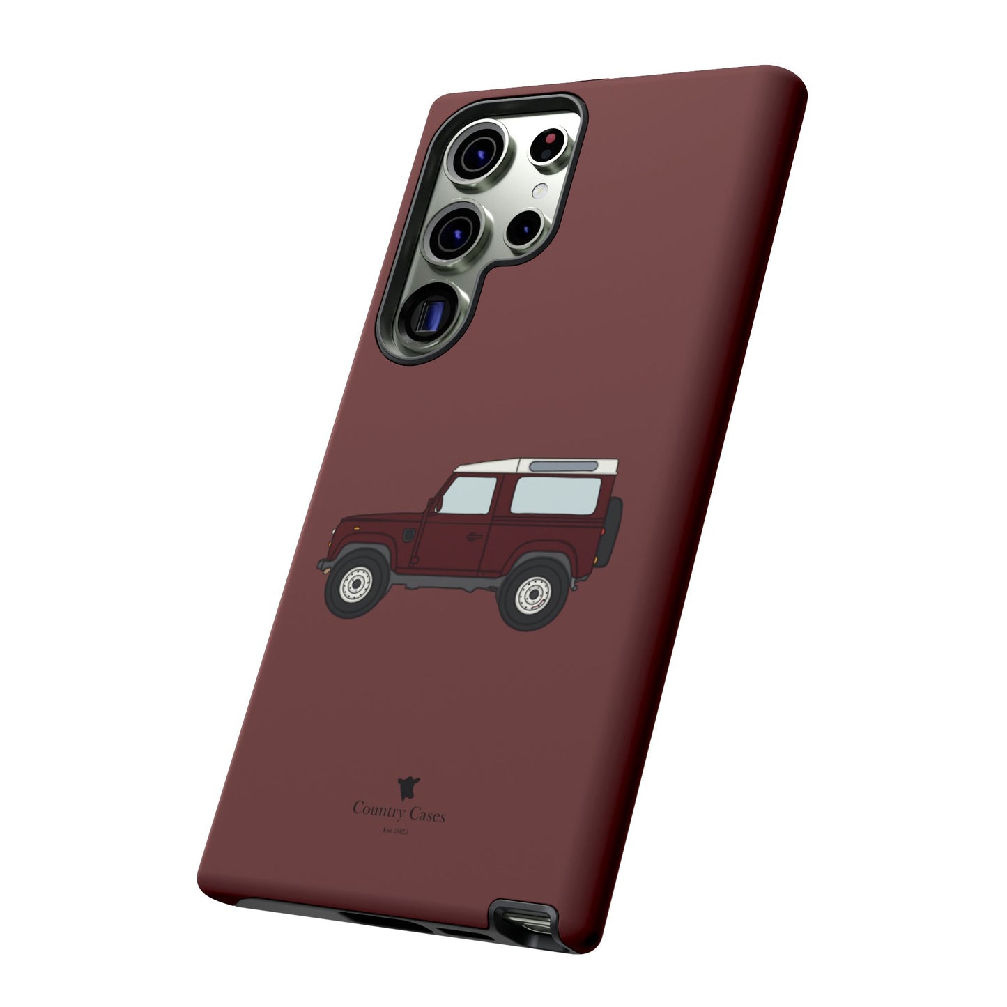 Android berry red landy case
