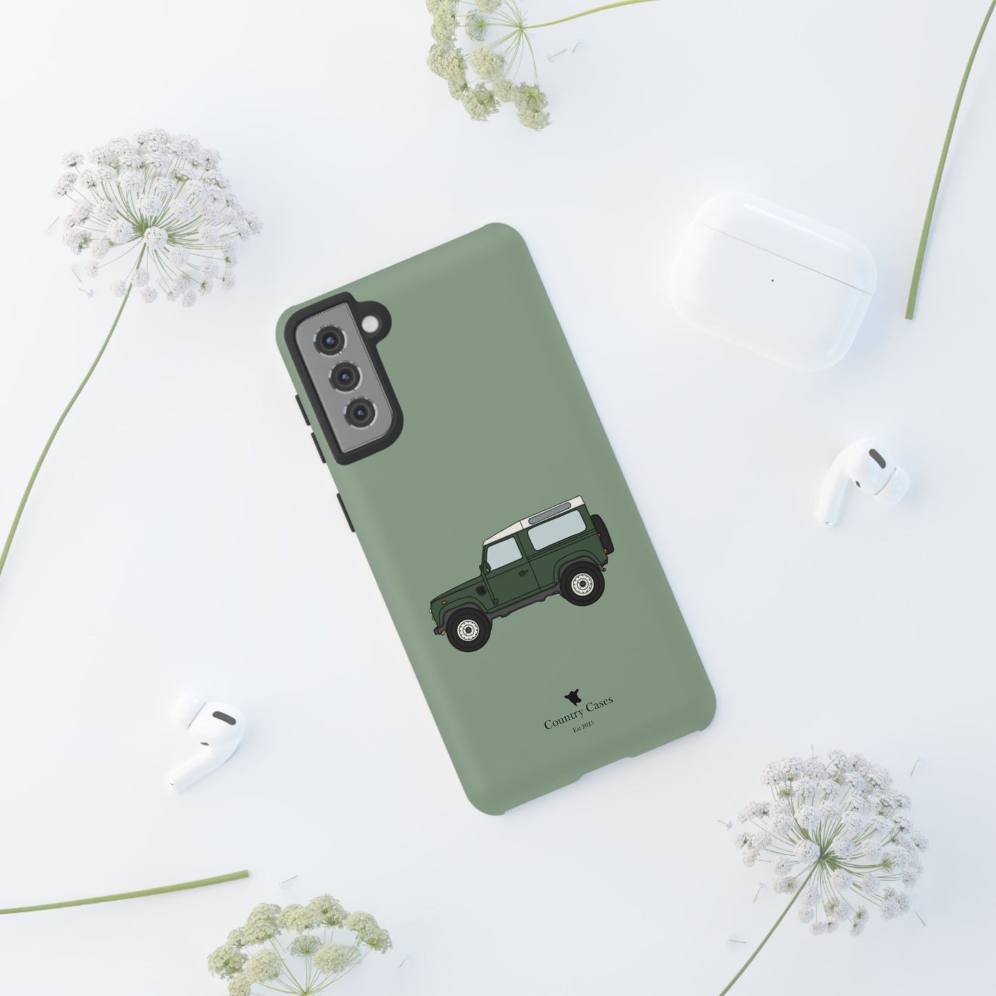 Android Green landy phone case