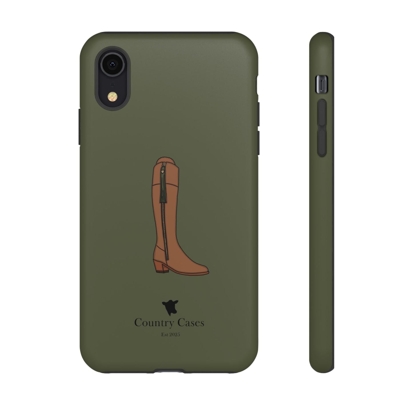 Green country boot case