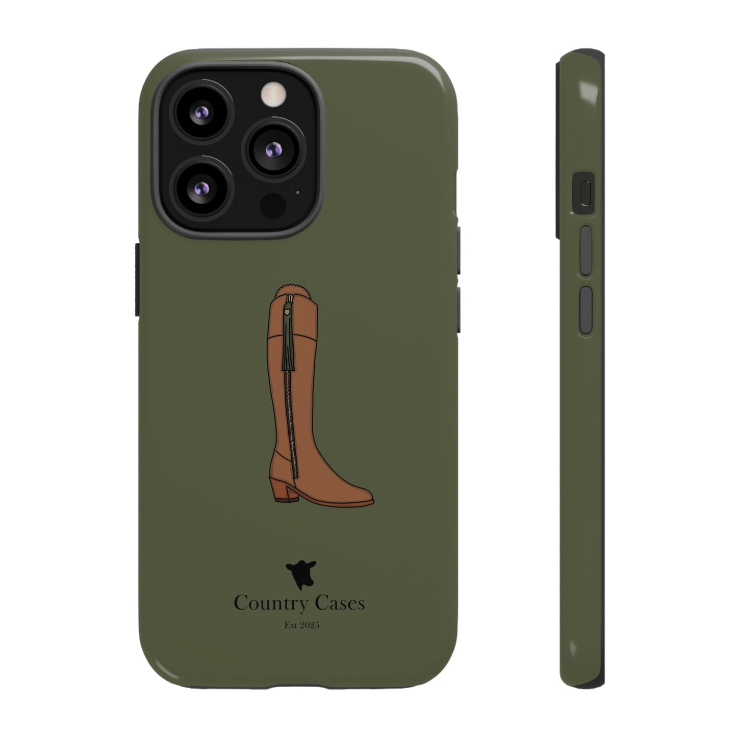 Green country boot case
