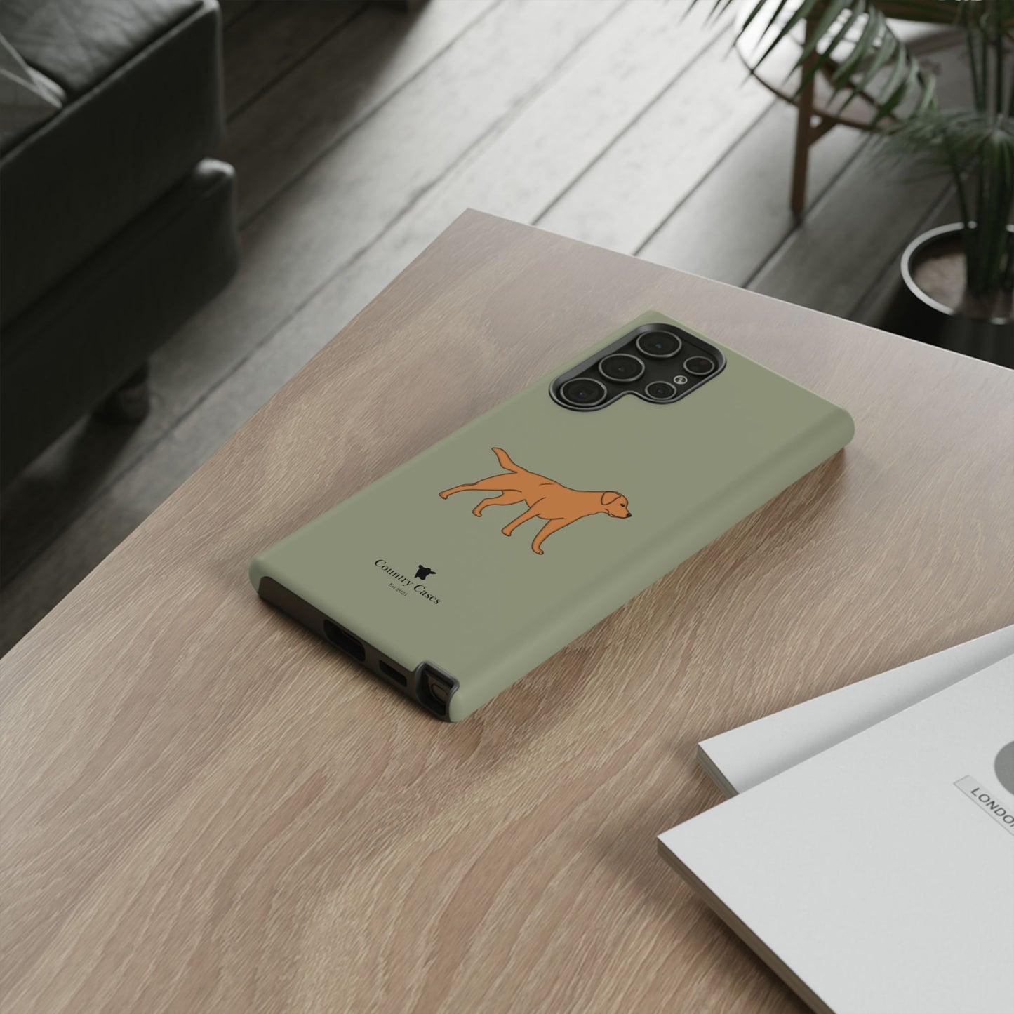 Android fox red Labrador case