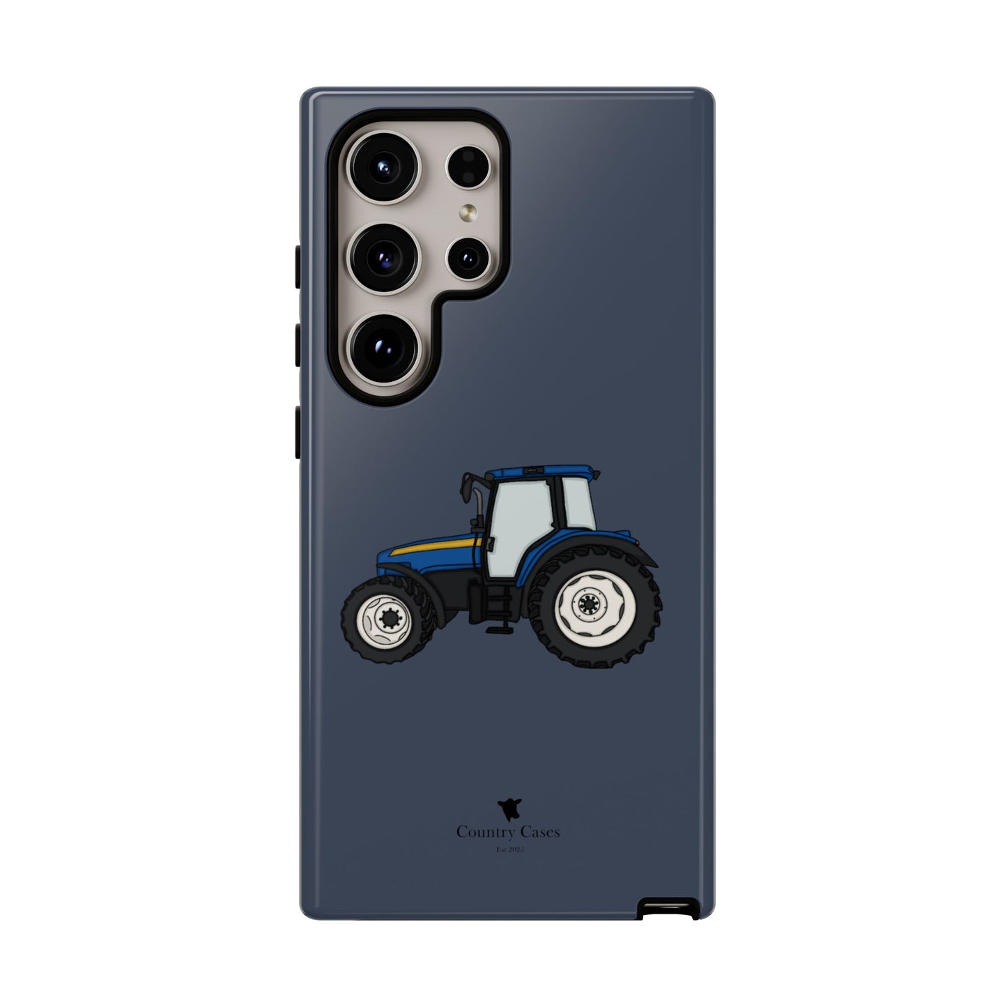 Android blue tractor case