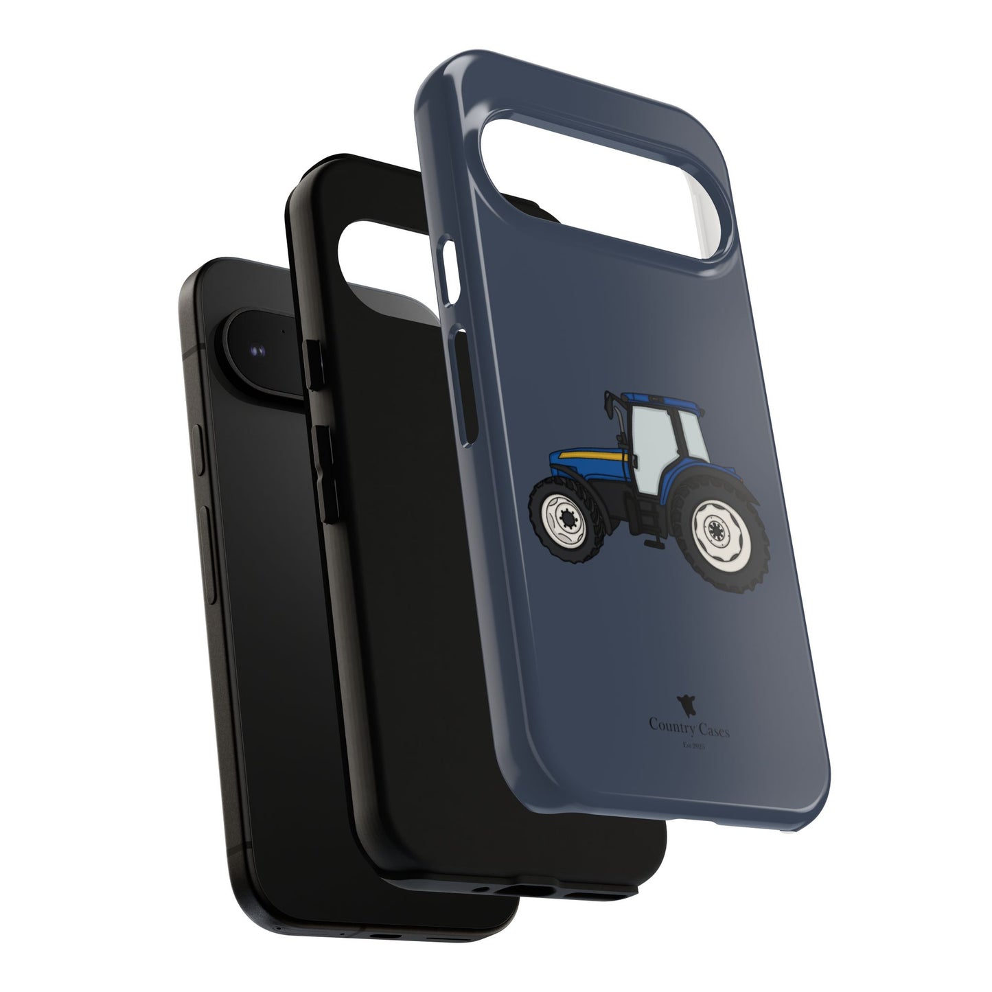 Android blue tractor case