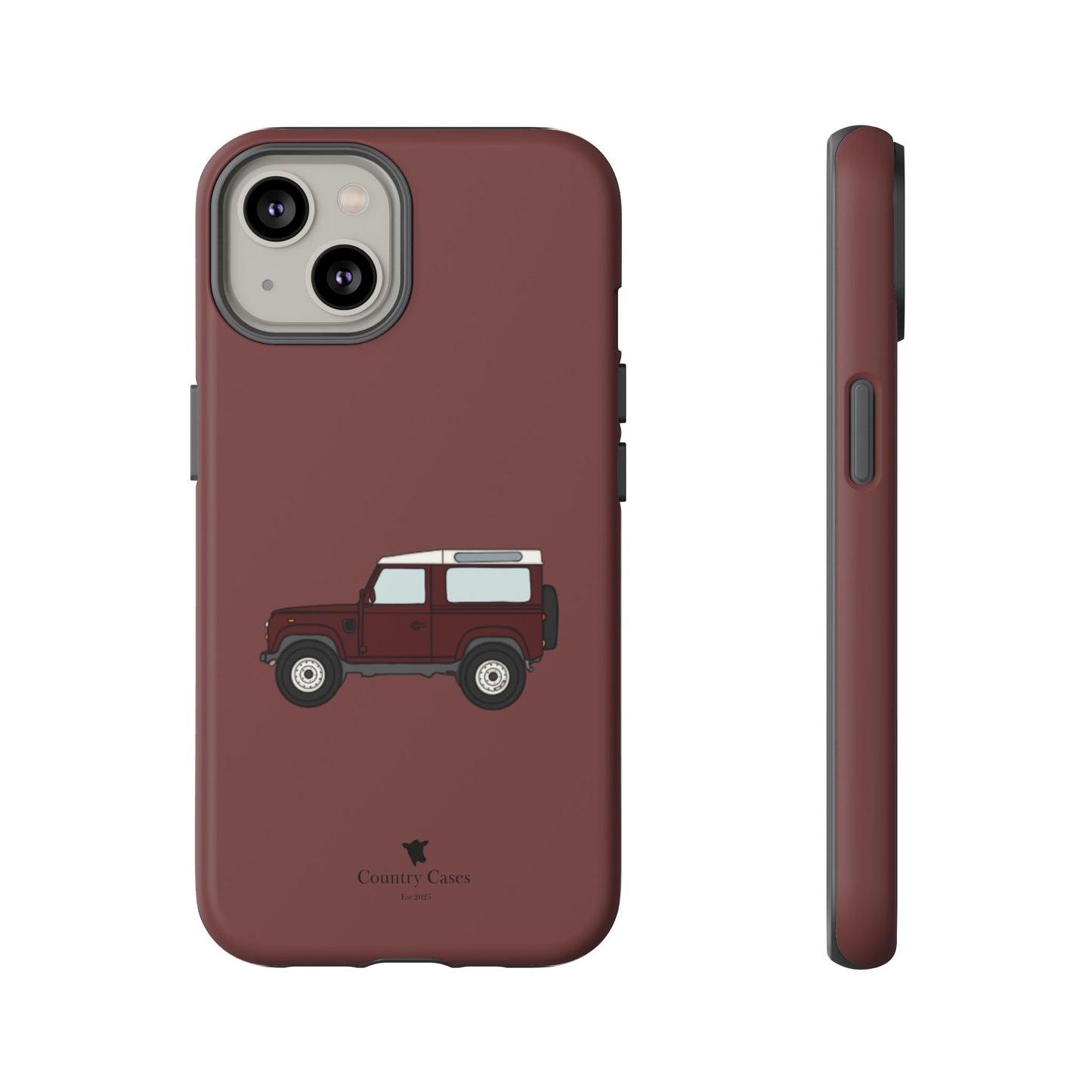 Berry red landy case